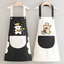 可愛いキャラクターエプロン【防水・汚れ防止・キッチン用】