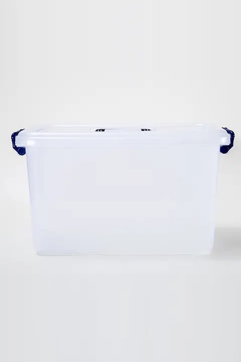 大容量 クリアプラスチック収納ボックス【多機能・おもちゃ収納・車載対応】