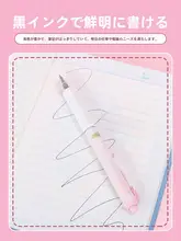 MINISO フルーツ香り付き中性ペン【0.5mm・ブラック・個性的デザイン】