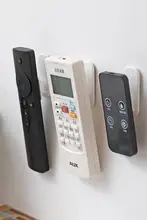 穴あけ不要の壁掛け収納棚【リモコンや電源タップ用・粘着フック付き】