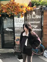 レトロな巻き縁デザインのコーデュロイハーフパンツ【秋冬用・ストレートレッグ・カジュアル】（セットアップ対応）