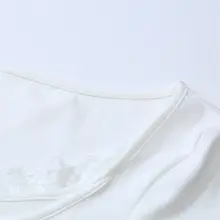 黒白チェックのアシンメトリックフリル付きシフォンマーメイドスカート【女性用】