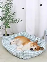 犬用ベッド【四季対応・洗濯可能・保温性・小型犬用・コーギー・テディベアスタイル】