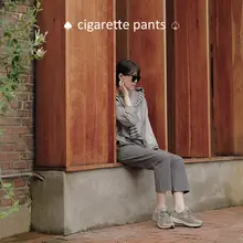 テーパードパンツ 女性 通勤 無地 ゴムウエスト スリム リラックス