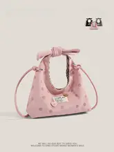 ハンドバッグ ショルダーバッグ レディース ピンク 蝶結び 可愛い フェミニン 斜め掛け 手提げ 2WAY