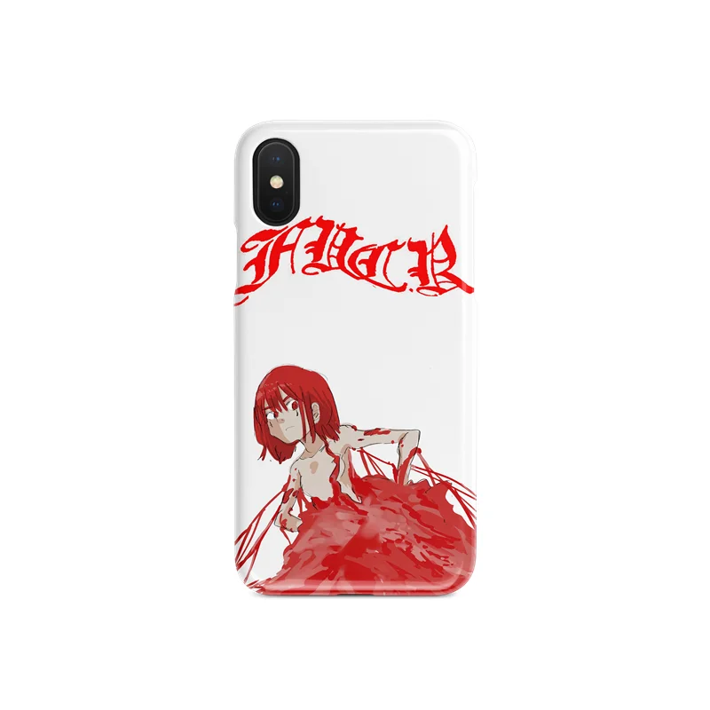 二次元イラスト 魔法少女デザイン スマートフォンケース【iPhone 16まで対応・IMDシリコン・柔軟】