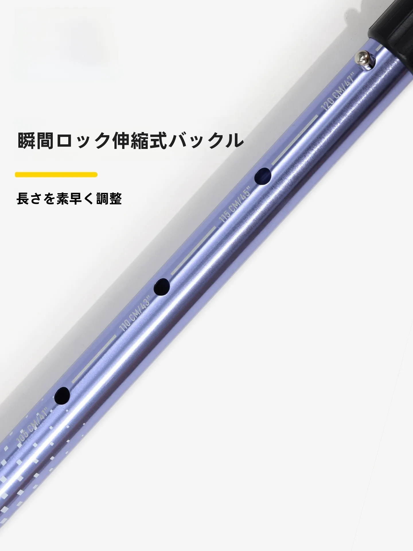 Camelアルミ合金製登山用折りたたみストック：伸縮機能と避震システムによる長距離徒步での安定性