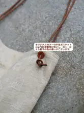 Sapana 麻色の文芸風復古手提げバッグ【牛革・一肩ストラップ・米白色】