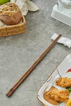 チキンウィングウッド製延長箸【油揚げ・鍋料理用・太め・家庭用】