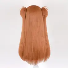 アスカ風 コスプレウィッグ【シリコンスカルプ付き・ヘアアクセサリー販売中】