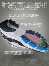 防滑デザインのメンズ夏用アウトドア透湿登山靴【カジュアル・ハイキング用】