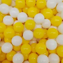 32mm ゴールド ガシャポン シェル オープン プラスチック ボール