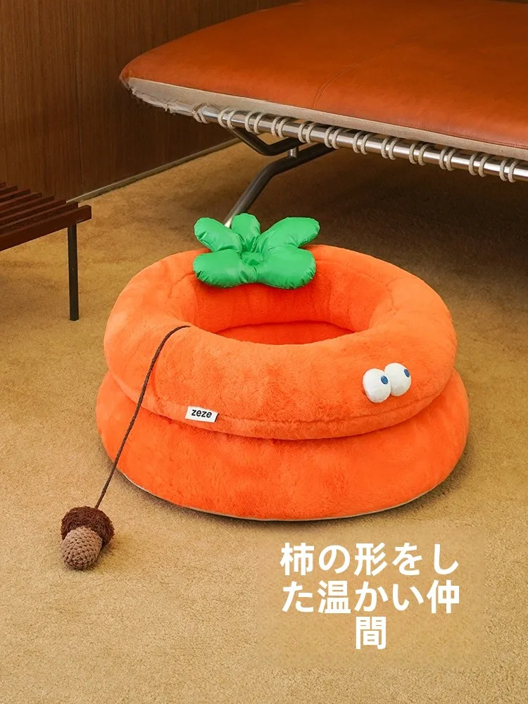 zeze ペット用ベッド冬用ソファスタイル猫用：保暖性と多様な使用シーンを実現