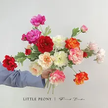 造花 アーティフィシャルフラワー 牡丹 芍薬 ブーケ テーブルデコレーション インスタ映え