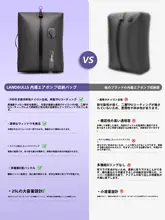 旅行用電動圧縮収納袋【衣類整理・防湿・気密設計】