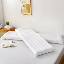 カップル用ロングピロー【首サポート・薄型・極上の柔らかさ】（セットアップ対応）