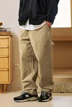 ウォッシュドワークパンツ【カジュアル・アメリカンスタイル・ストレートシルエット】