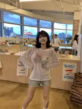 感のある蝶刺繍の日焼け止めカーディガン【長袖・夏用・薄手】
