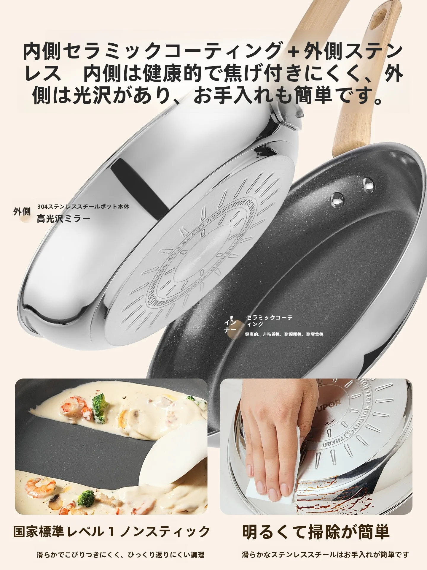 ステーキが美味しく焼けるフライパンは、本当に「フッ素ゼロ」が勝ちなのか？