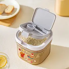 粉ミルク小分けケース 密閉容器 食品グレード 携帯用 外出用 赤ちゃん用「JOJO'S L. PD.TZ.」