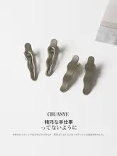 高級感あるシルバーのヘアクリップ【サイドバング・華やか仕上げ】