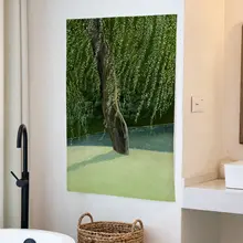 タペストリー 壁掛け 柳柄 春  上品 背景 ウォールデコ 壁隠し インテリア