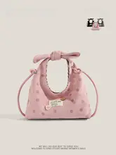 ハンドバッグ ショルダーバッグ レディース ピンク 蝶結び 可愛い フェミニン 斜め掛け 手提げ 2WAY