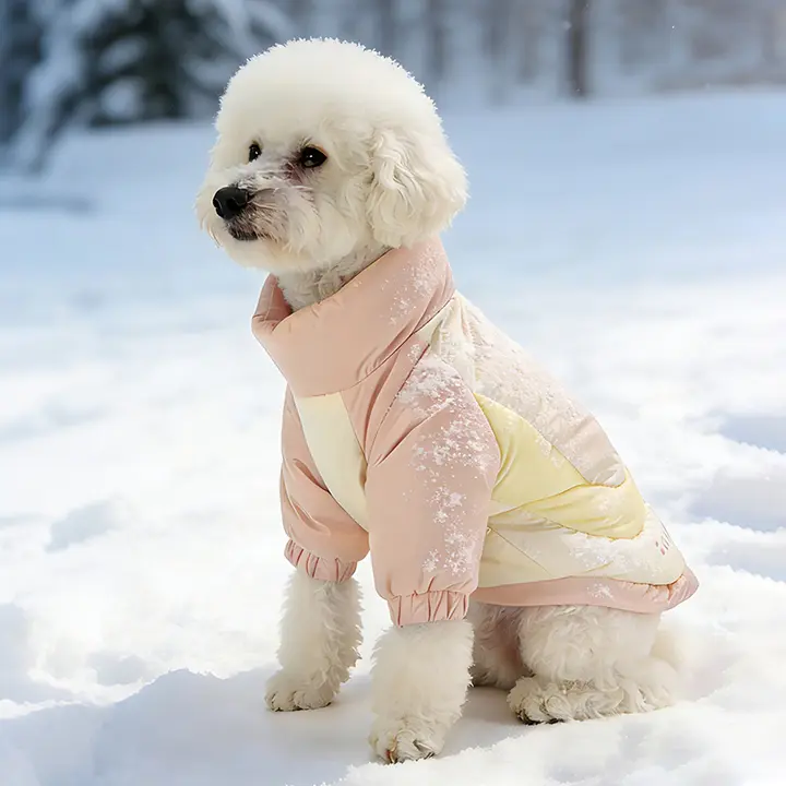 犬用ダウンコート【冬用・二足タイプ・暖かさ・防寒対策・小型犬・猫用】