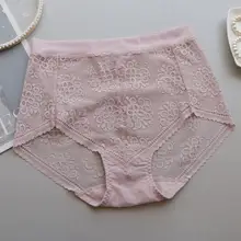 セクシーなレースパンティ【レトロ・ハイウエスト・無痕・通気性あり】