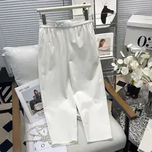 夏にぴったり！快適なウエストゴムのハレンパンツ【大きいサイズ・ゆったり・九分丈】（セットアップ対応）