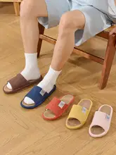 大きいサイズのリネンスリッパ【室内用・滑り止め・防臭・静音・男性用】
