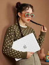 HLMT MacBook用保護カバー【波点デザイン・M5/M4/M3対応】