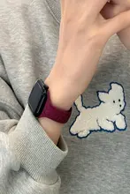 夏にぴったりな可愛いデザインのシリコンApple Watchバンド【iWatch対応・女性用・クリエイティブ】