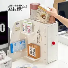 デスク用コーナー収納ラック【植物・カフェ用ティーバッグ・マグカップ収納】