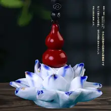 朱砂吊り下げペンダント【男女兼用・赤いひょうたんデザイン・天然紫金砂・毛糸用アクセサリー】