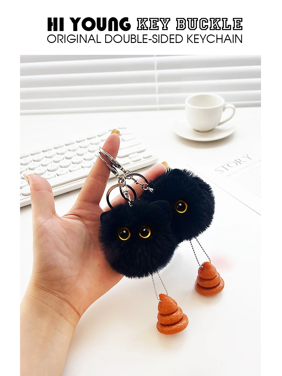 かわいいブラックキャットキーホルダー：大学生向けプレゼントとしての実用性と価格バランス