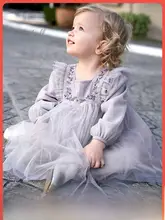 ワンピース キッズ ガールズ チュール フリル おしゃれ きれいめ お誕生日 パーティー 秋物