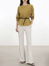 極上の柔らかさダブルジョーシルクブラウス【絹・エレガントデザイン】