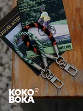 KOKOBOKA タイ原色合金製 7MM ミニアウトドアイベント用 スマートフォン用ストラップ【車の鍵・AirPods・カメラ用防丢紐・水筒チェーン】