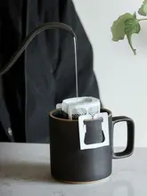 九土 陶製コーヒーカップ【レトロマグカップ・カップル用・家庭用・オフィス用】