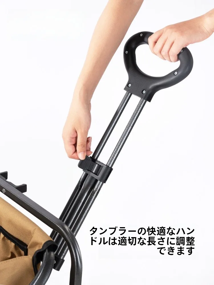 アウトドア折りたたみキャンピングカー：子供向けピクニック・旅行に最適な軽量設計