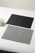 防水・防油 おしゃれな合成皮革製の西洋テーブルマット【熱抵抗・家庭用・食器用】