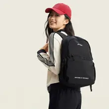 LINING リュック ユニセックス 撥水 軽量 ブラック 通勤 通学 旅行 スポーツ 着回し