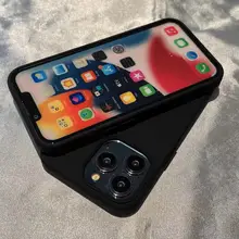 極上の柔らかさの液体シリコン製スマートフォンケース【iQOO対応・全包カバー・ブラック】