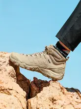 トレッキングシューズ メンズ ハイカット 撥水 すべり止め クッション性 衝撃吸収 アウトドア 登山 トレイル ハイキング 旅行