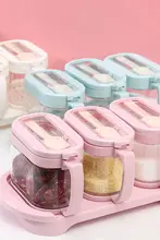 ガラス調味料ボックス【収納用・多種調味料対応・油差し付き】（セットアップ対応）