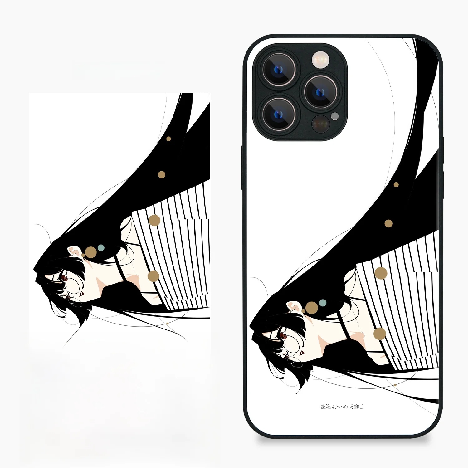 A3イラストで心を癒す暮らし  は、スマホケースにできる？