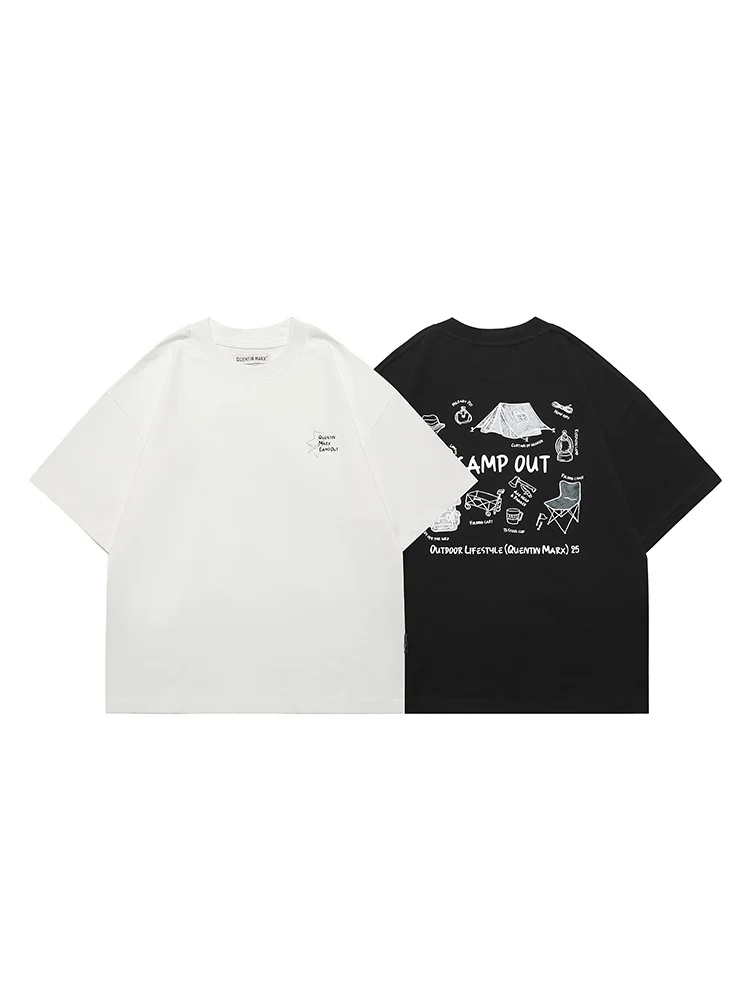 メンズ クールビズ としての Quentin Marx 半袖Tシャツ：涼しさとデザインのバランスを実現