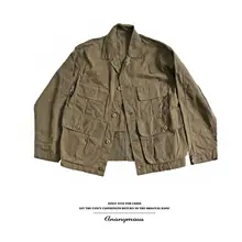 アメリカンオイルワックス フライフィッシングジャケット【レトロデザイン・メンズ・作業用】