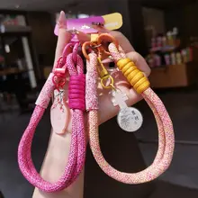 国風デザインのスマホストラップ【手首式・短め・アウトドア・防落下】